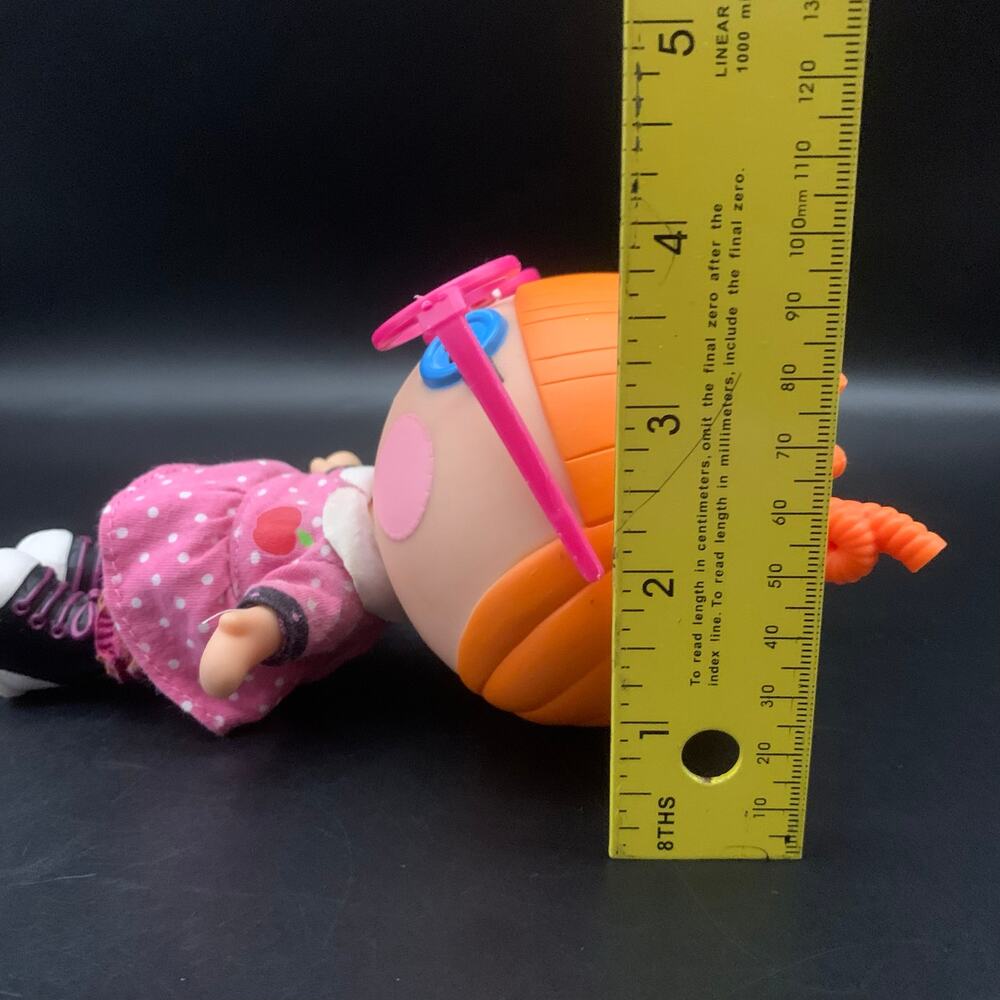 Lalaloopsy Littles Specs Reads-A-Lot Silly Hair 7” Doll Hard Plastic - Picture 11 of 12